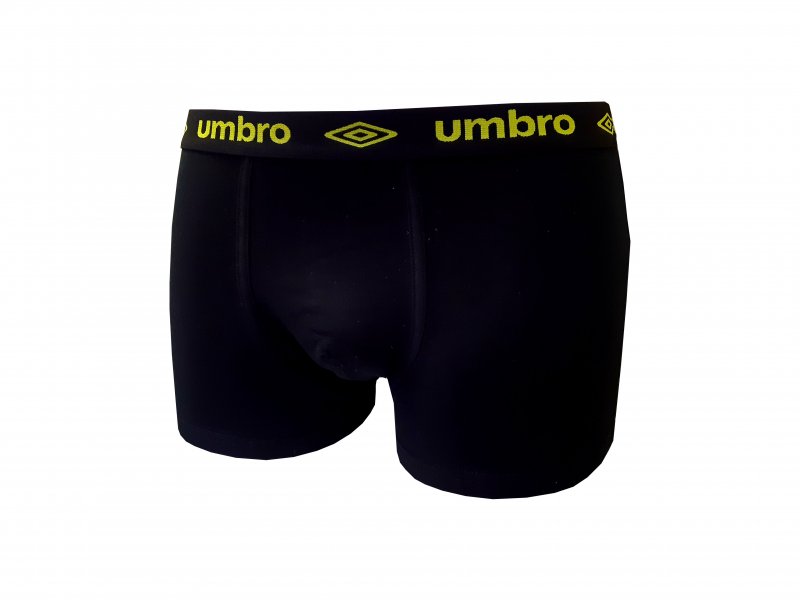 Umbro boxerky pánské 716 černé/zelené | Vermali.cz